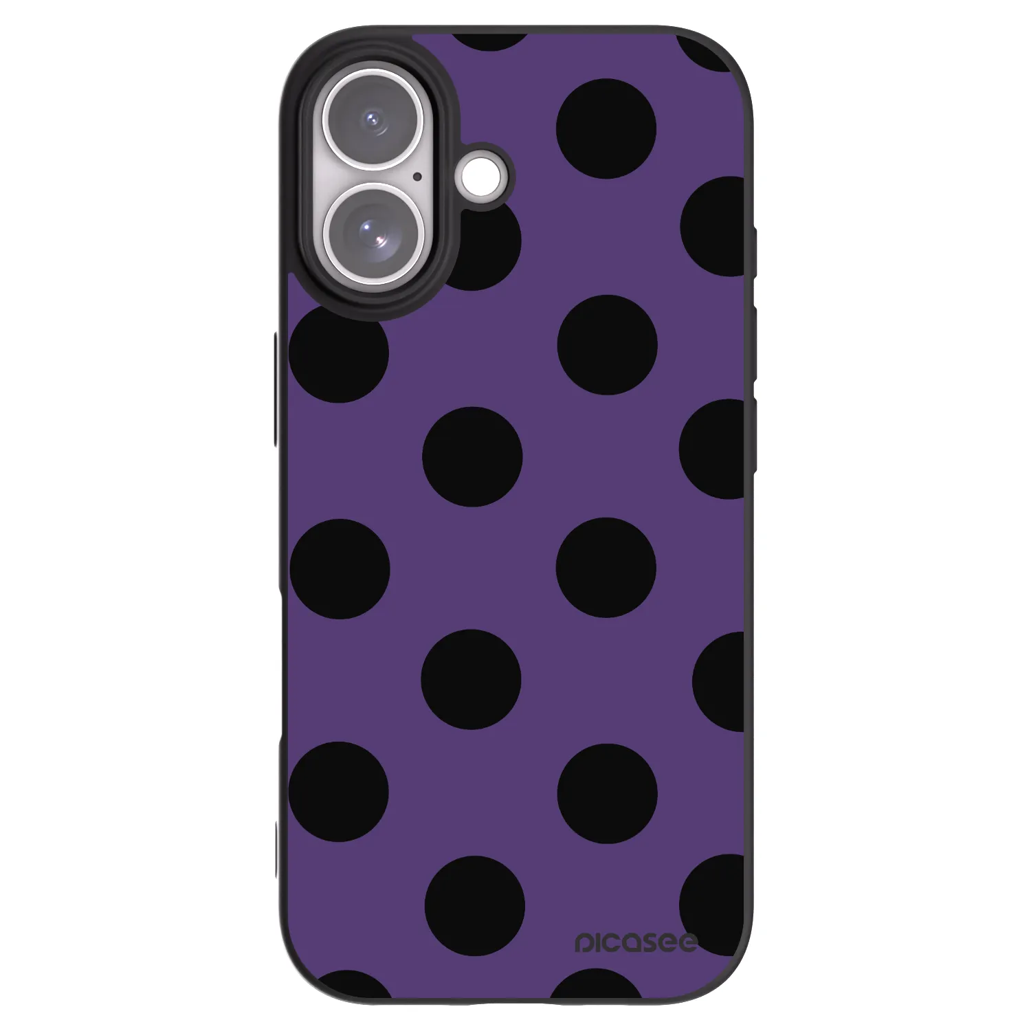 Picasee crna silikonska maskica za Apple iPhone 17 - Big flickers 2
