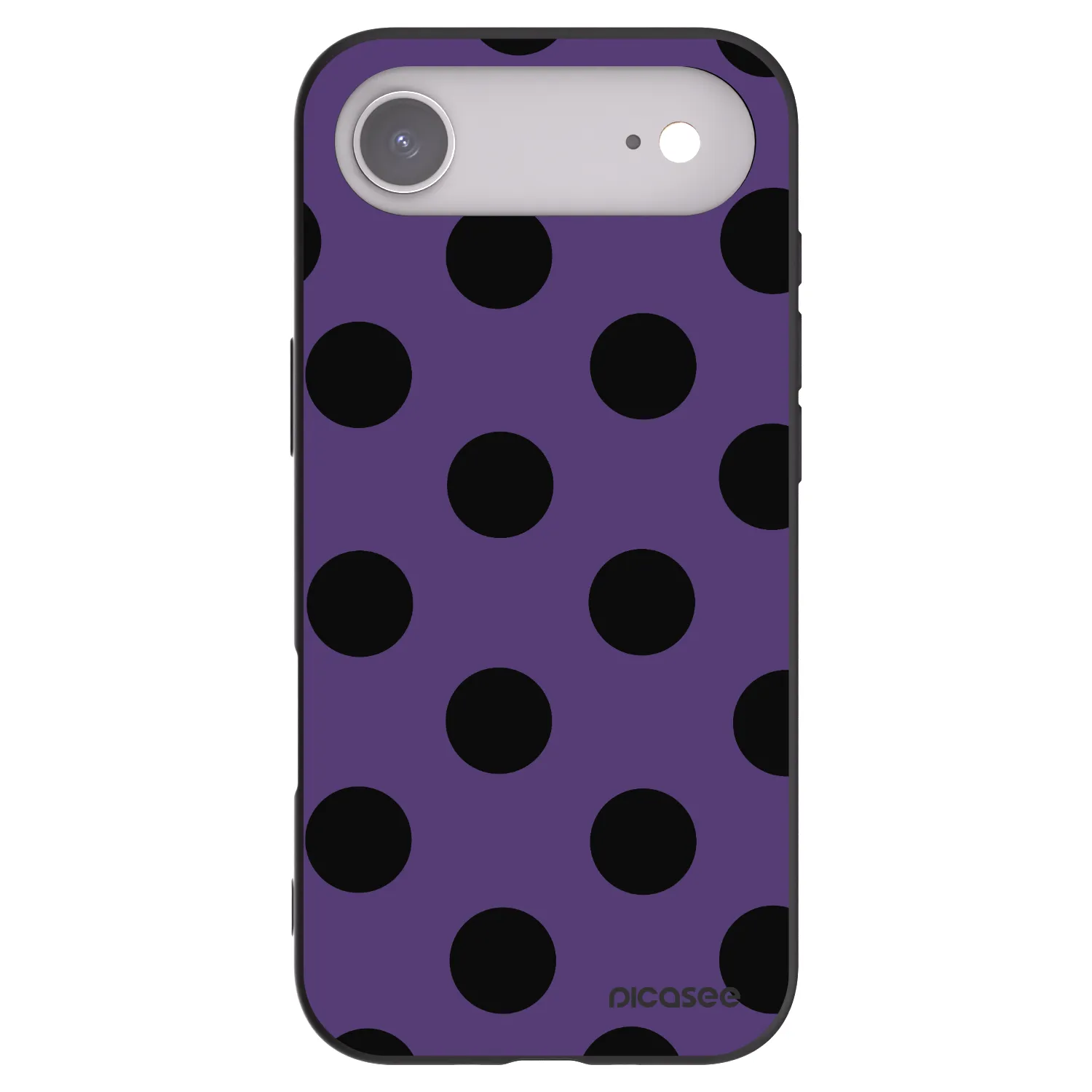 Picasee crna silikonska maskica za Apple iPhone Air - Big flickers 2