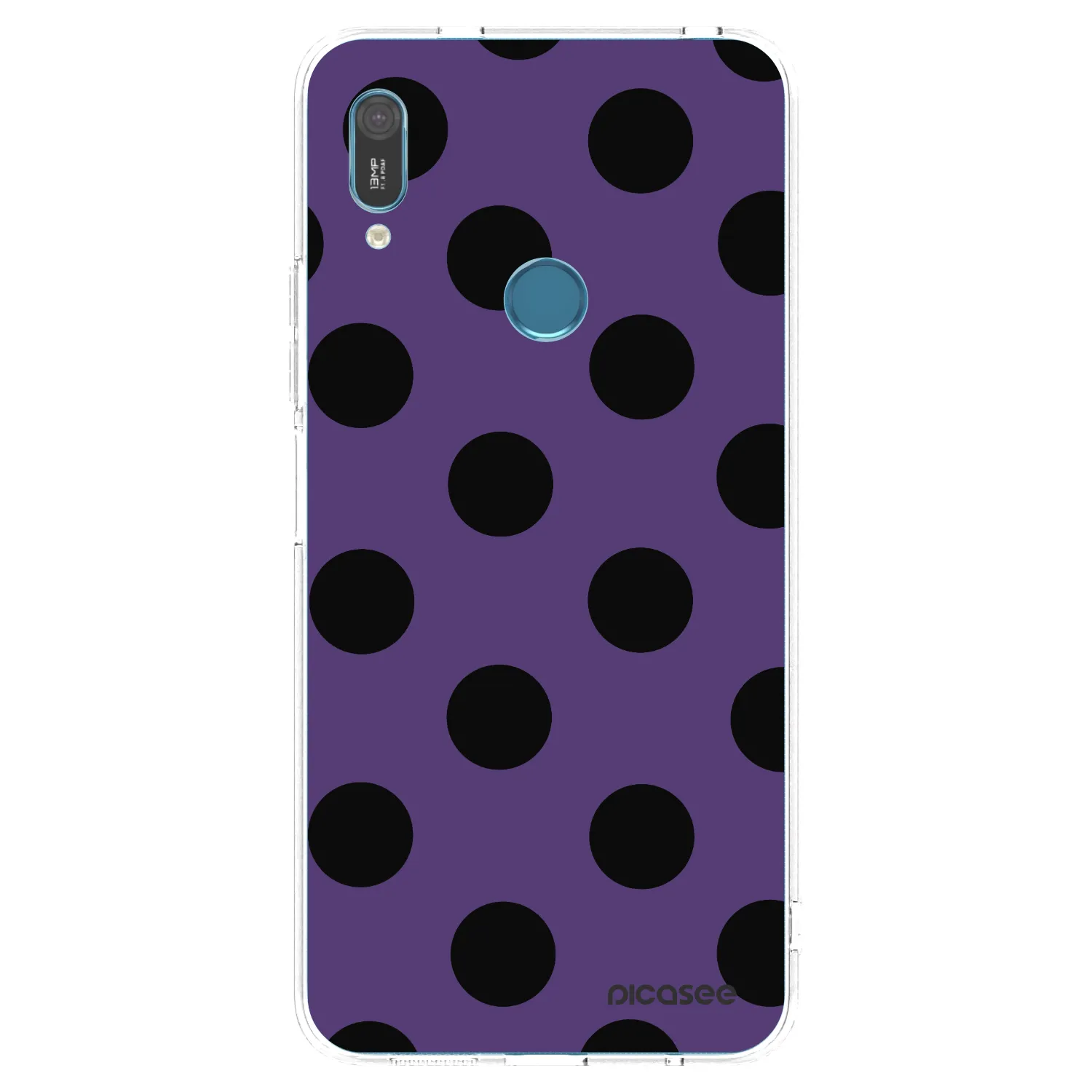 Picasee silikonska prozirna maskica za Huawei Y6 2019 - Big flickers 2