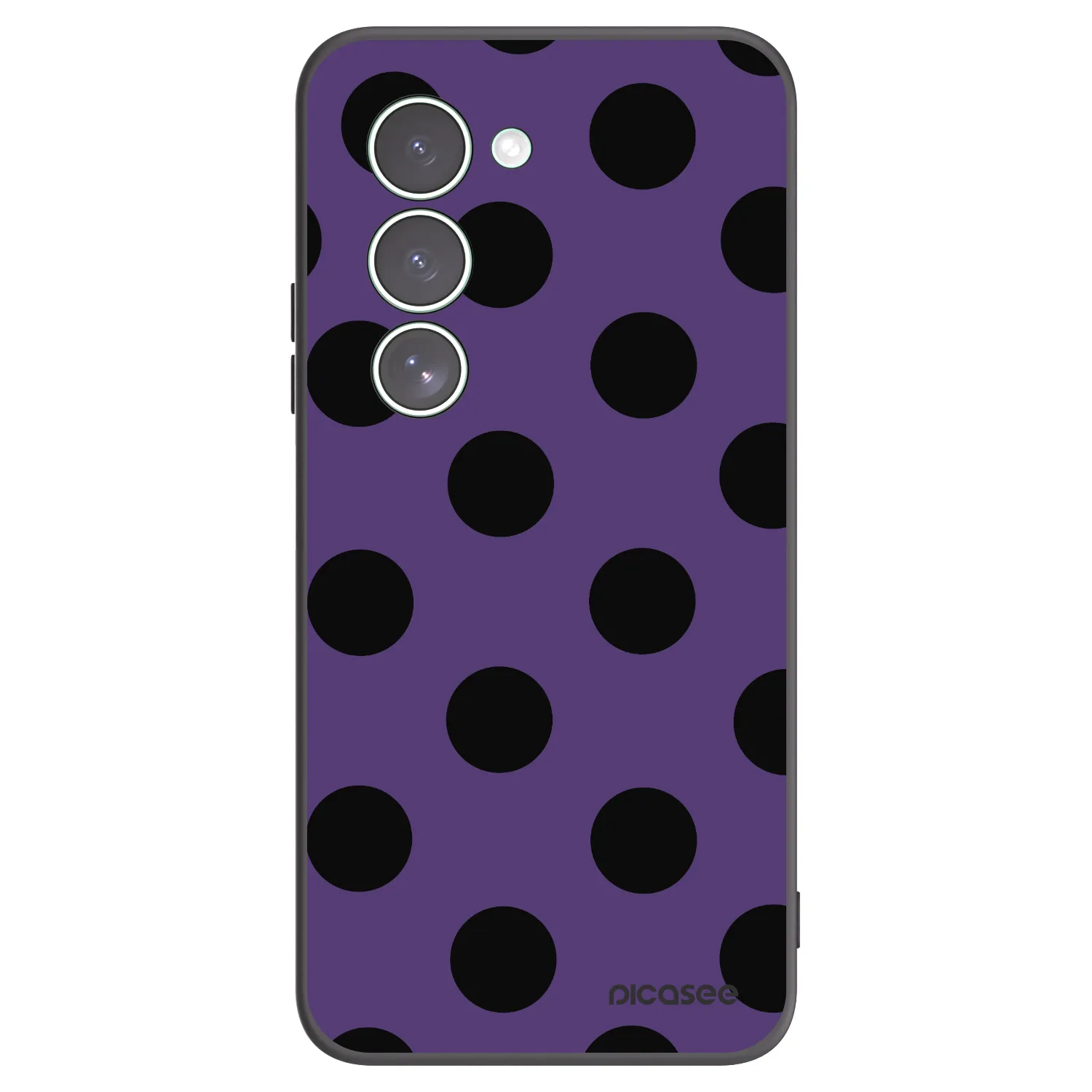 Picasee crna silikonska maskica za Xiaomi Redmi 15 5G - Big flickers 2
