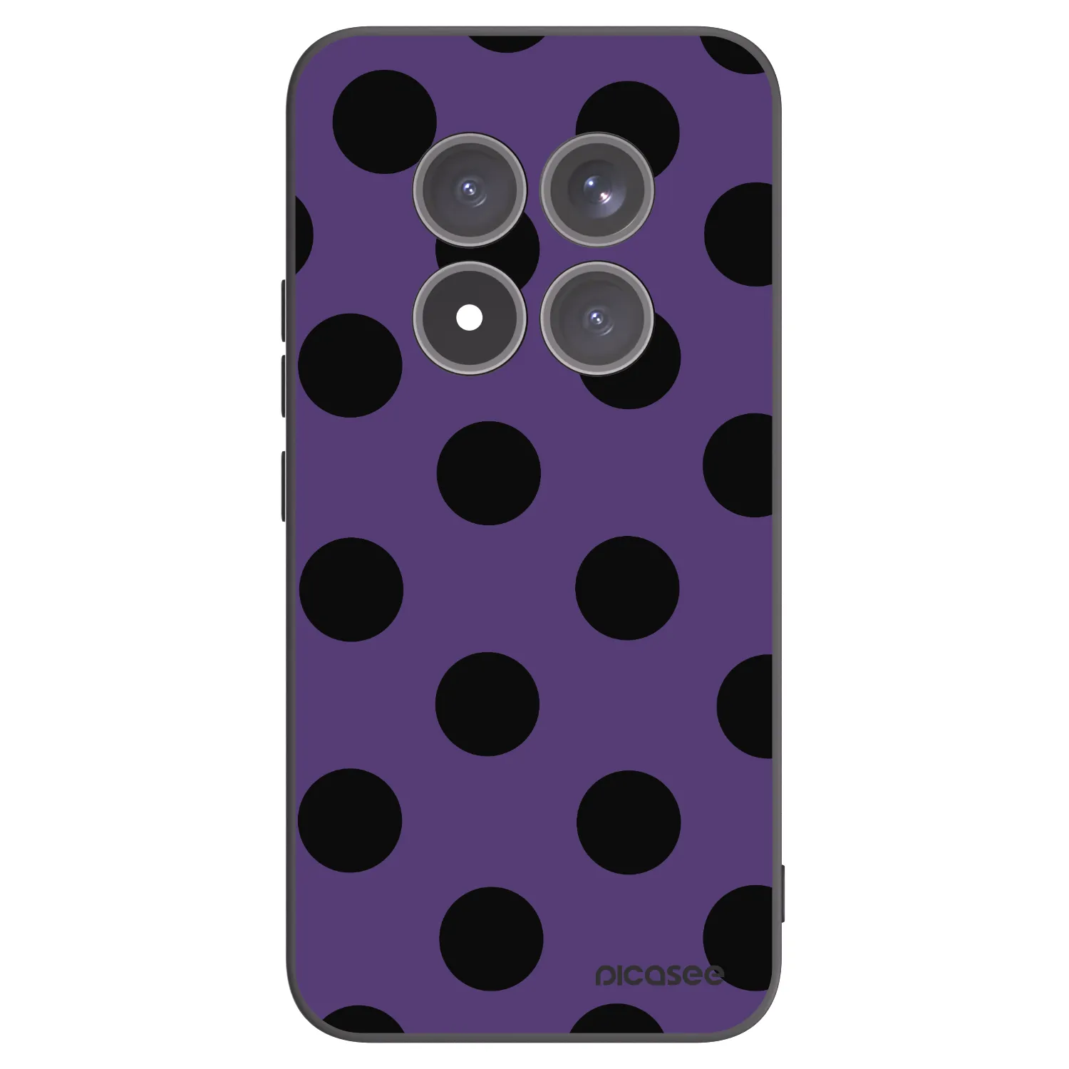 Picasee crna silikonska maskica za Xiaomi Redmi Note 15 Pro+ - Big flickers 2