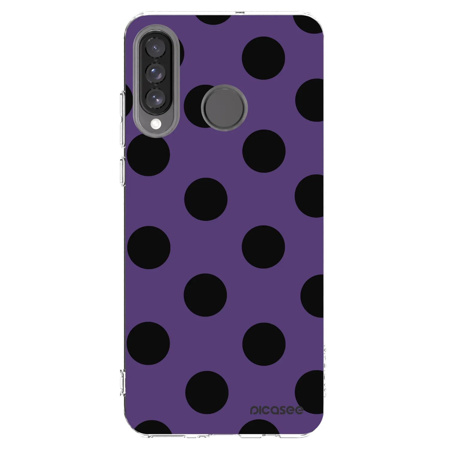 Picasee silikonska prozirna maskica za Huawei P30 Lite - Big flickers 2