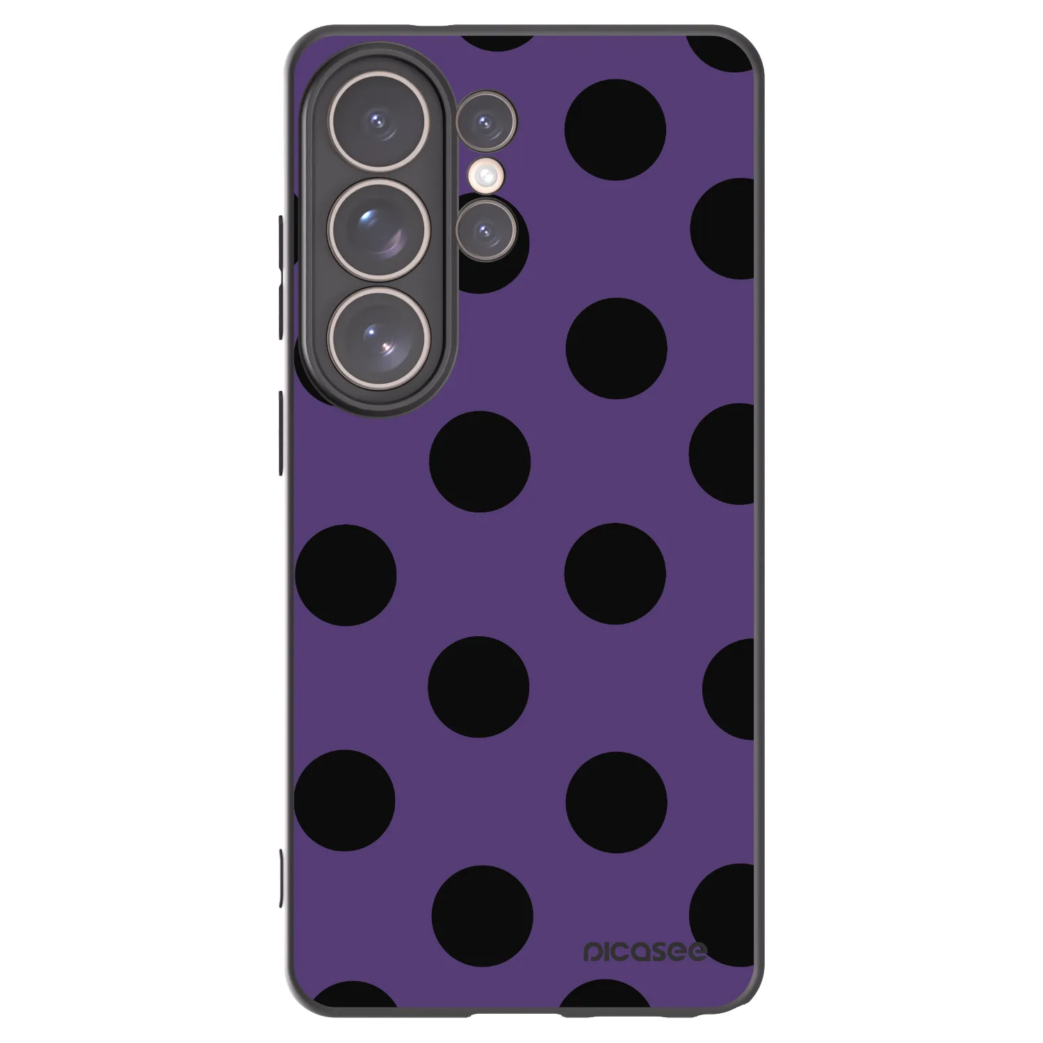 Picasee crna silikonska maskica za Samsung Galaxy S26 Ultra - Big flickers 2
