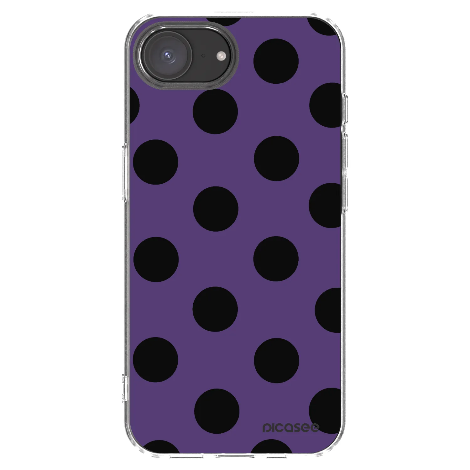 Picasee silikonska prozirna maskica za Apple iPhone 17e - Big flickers 2
