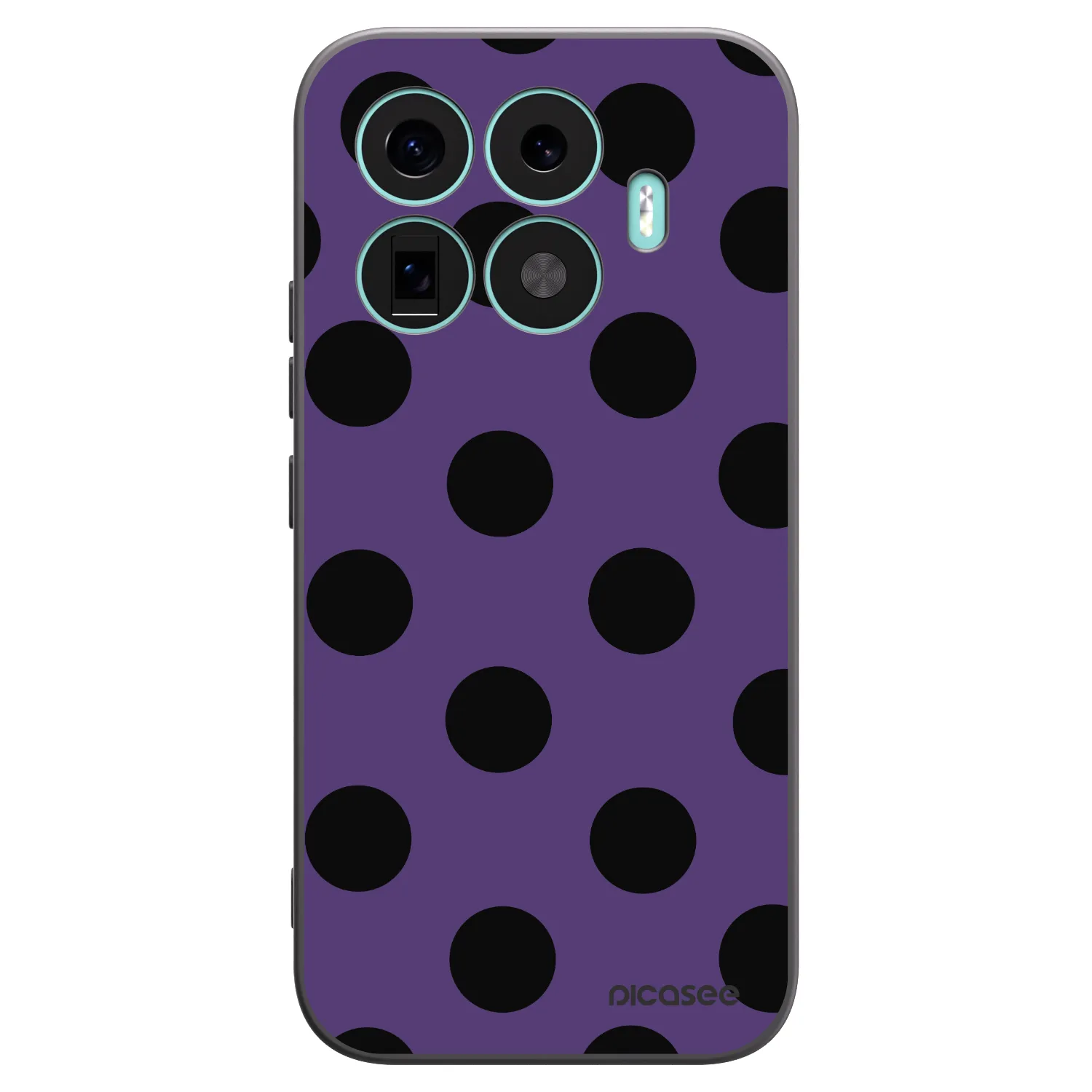 Picasee crna silikonska maskica za Xiaomi 17T - Big flickers 2