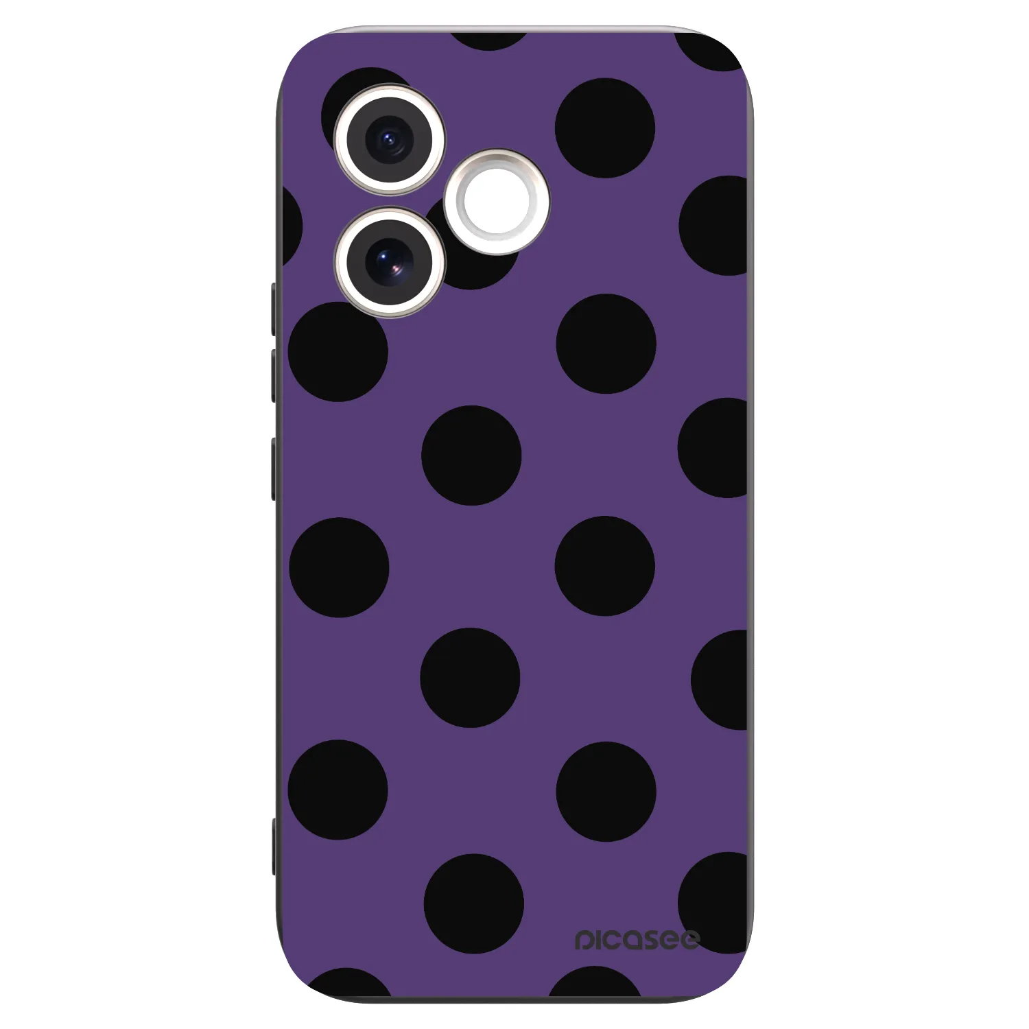 Picasee crna silikonska maskica za Honor 600 Lite - Big flickers 2