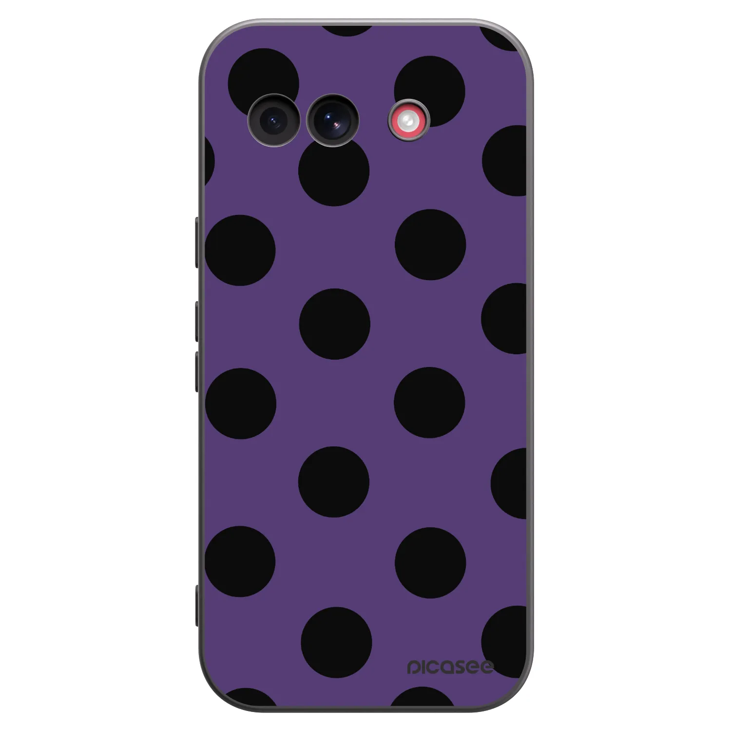 Picasee crna silikonska maskica za Google Pixel 10a - Big flickers 2