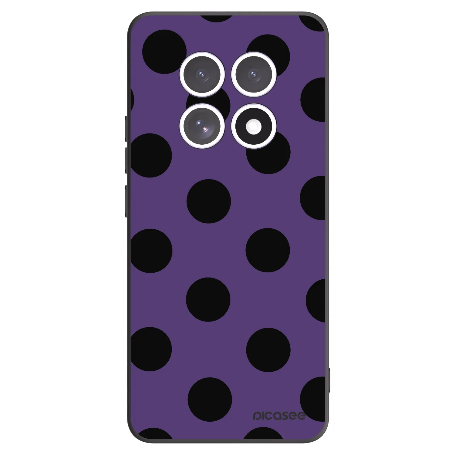 Picasee crna silikonska maskica za Xiaomi Redmi Note 15 5G - Big flickers 2