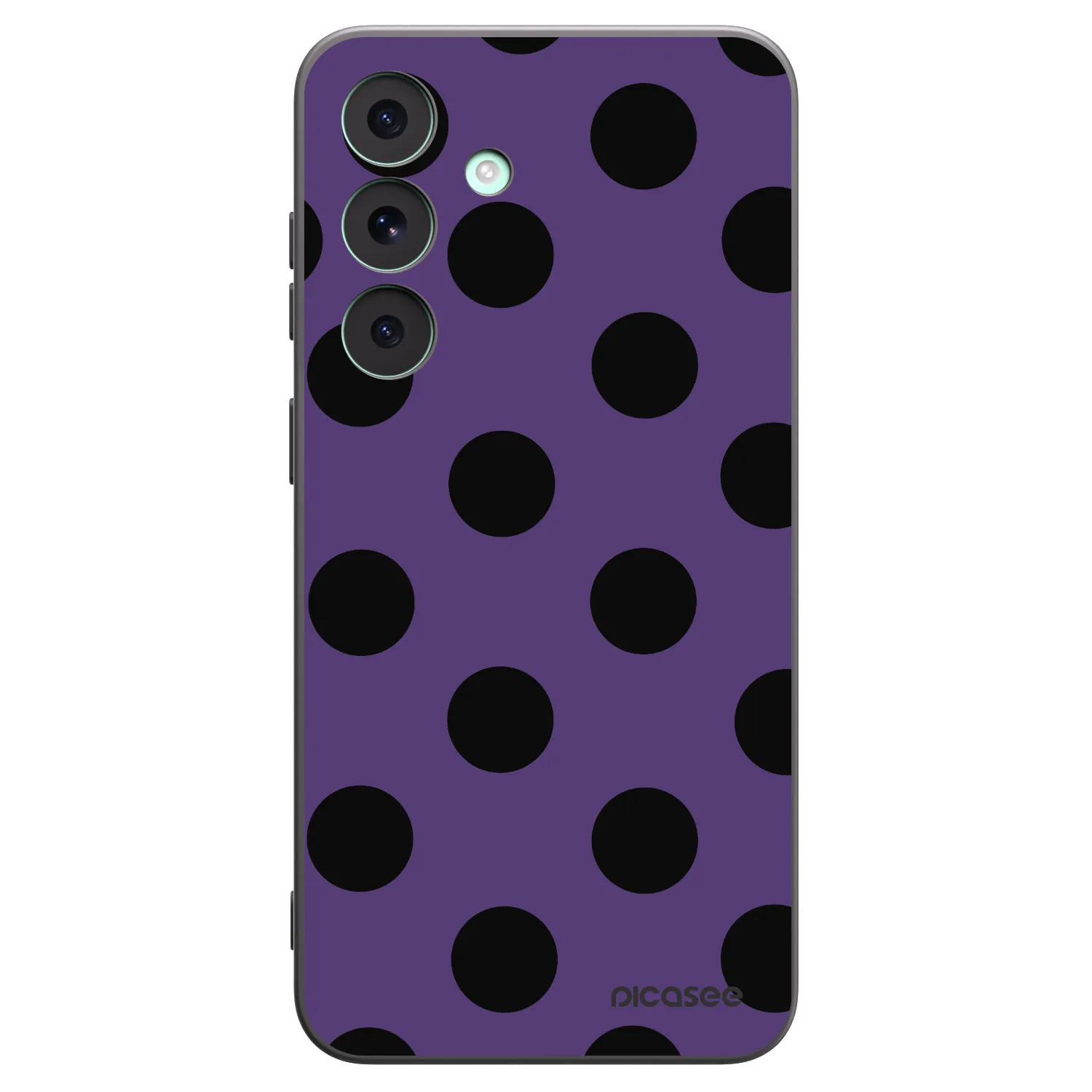 Picasee crna silikonska maskica za Samsung Galaxy S26 FE - Big flickers 2