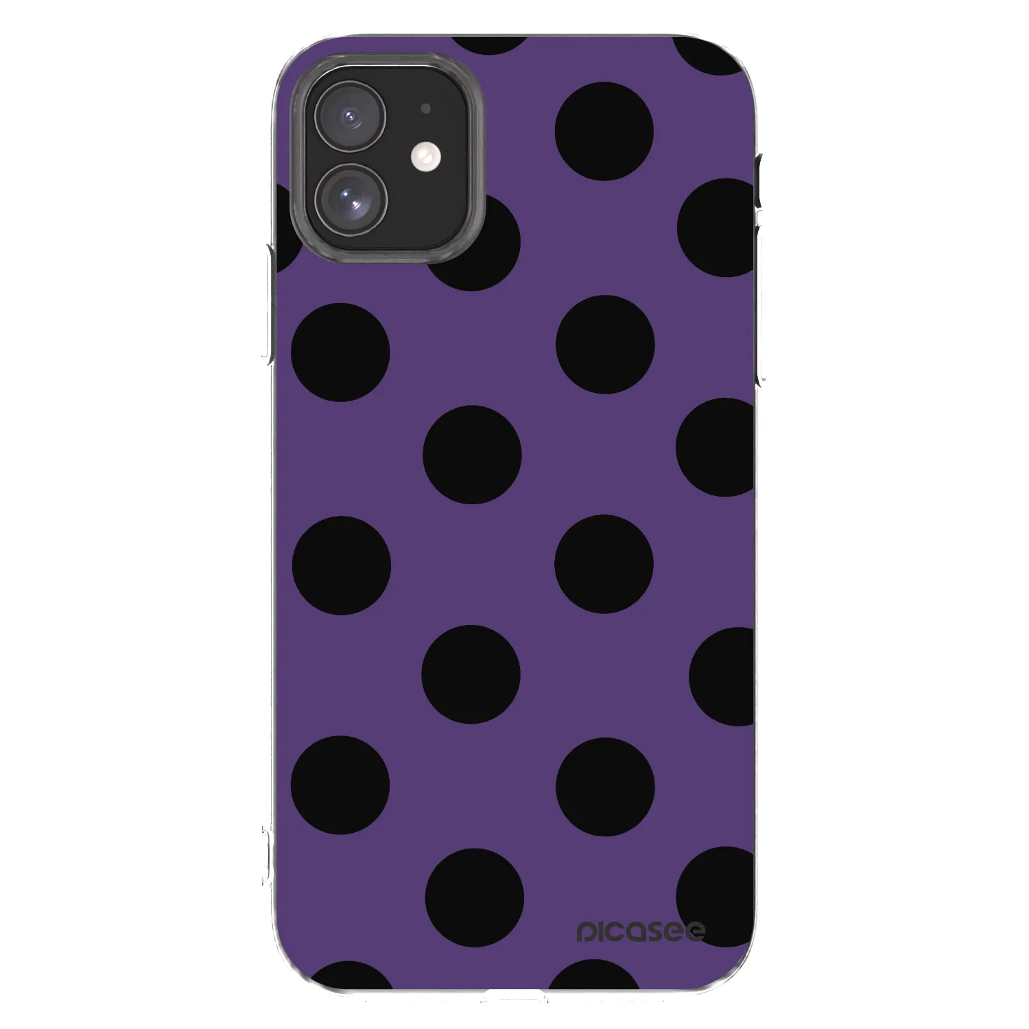 Picasee silikonska prozirna maskica za Apple iPhone 11 - Big flickers 2