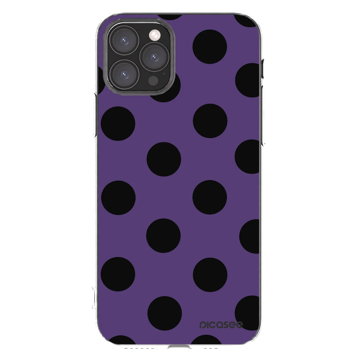 Picasee silikonska prozirna maskica za Apple iPhone 11 Pro - Big flickers 2