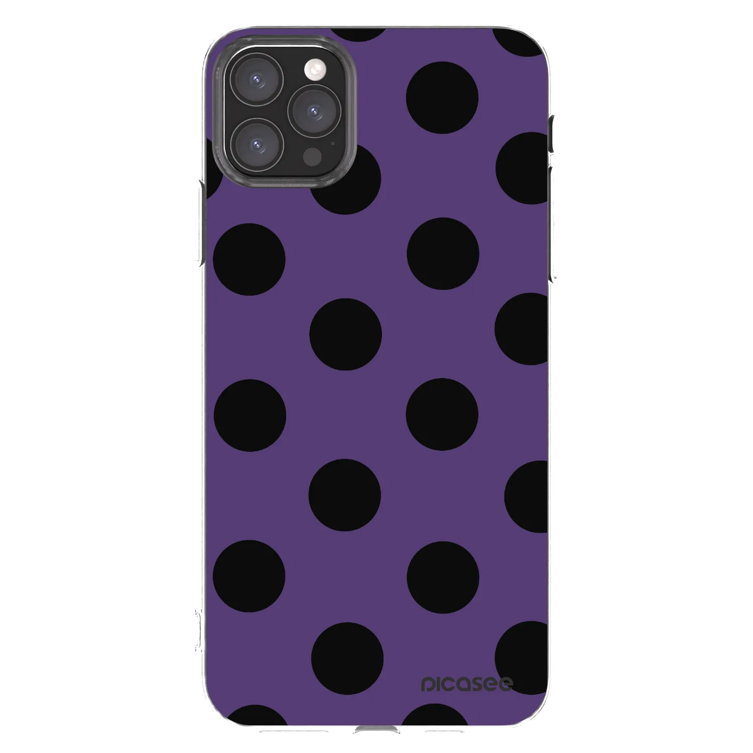 Picasee silikonska prozirna maskica za Apple iPhone 11 Pro Max - Big flickers 2
