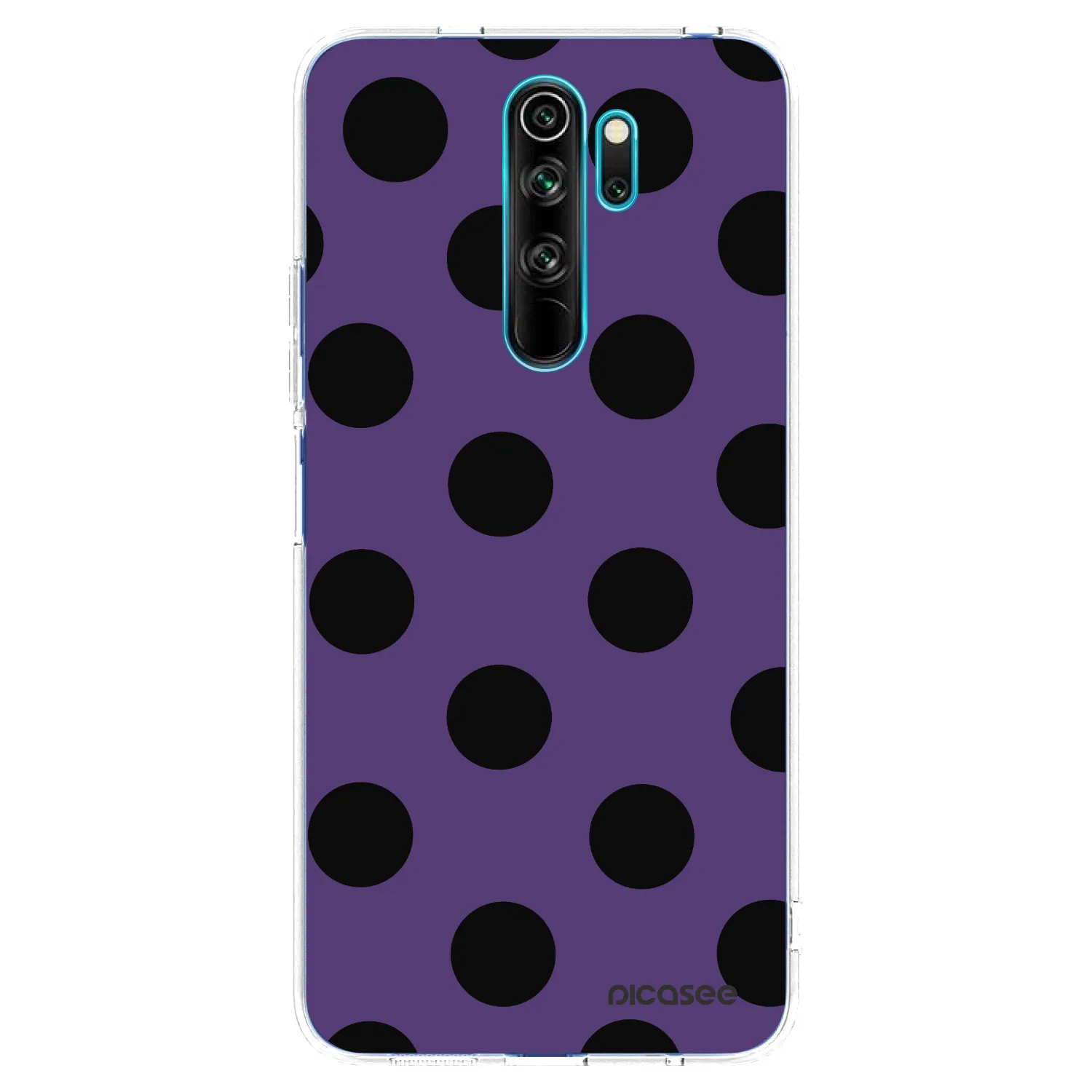 Picasee silikonska prozirna maskica za Xiaomi Redmi Note 8 Pro - Big flickers 2