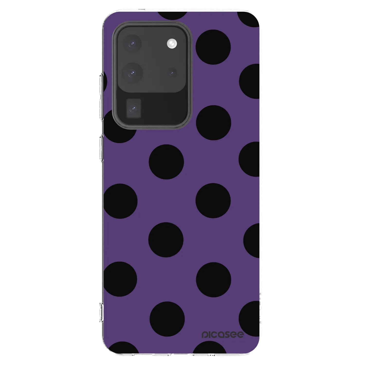 Picasee silikonska prozirna maskica za Samsung Galaxy S20 Ultra 5G G988F - Big flickers 2