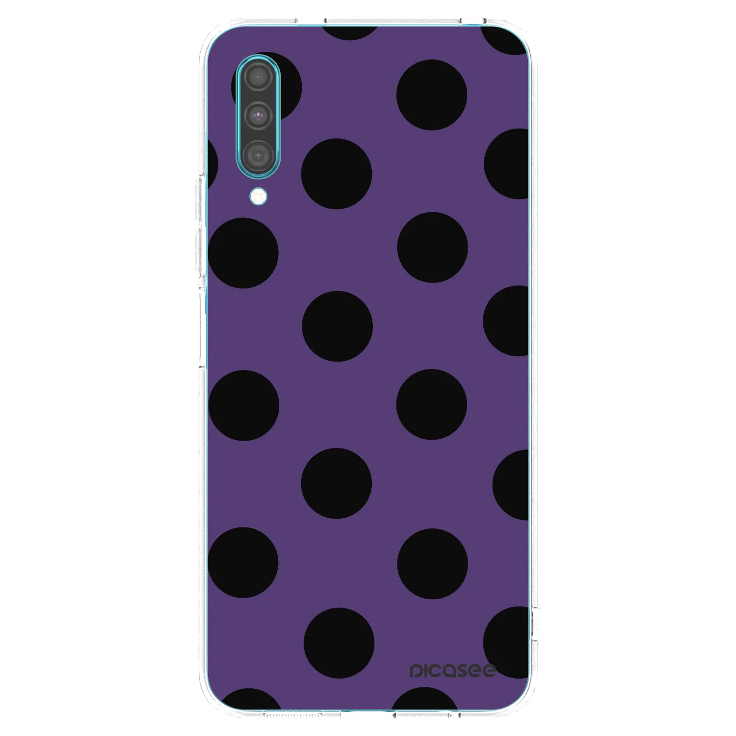 Picasee silikonska prozirna maskica za Samsung Galaxy A30s A307F - Big flickers 2