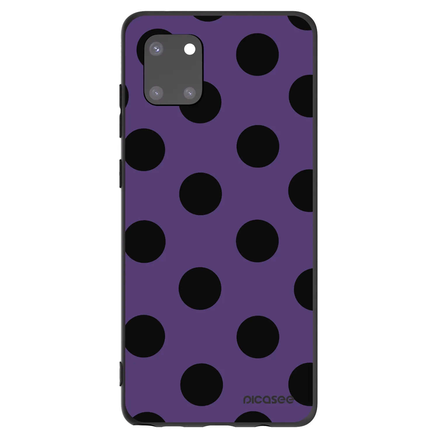 Picasee crna silikonska maskica za Samsung Galaxy Note 10 Lite N770F - Big flickers 2