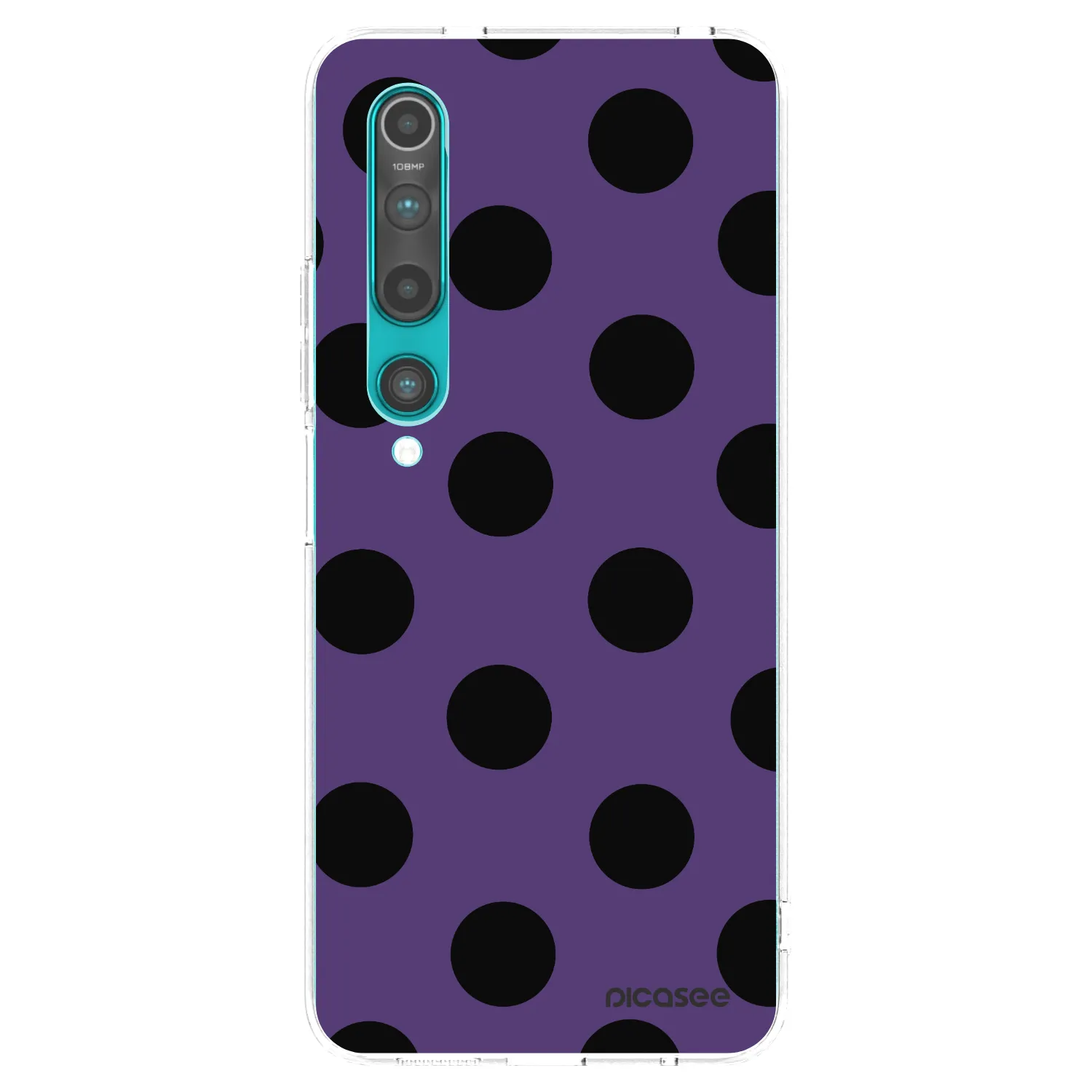 Picasee silikonska prozirna maskica za Xiaomi Mi 10 - Big flickers 2
