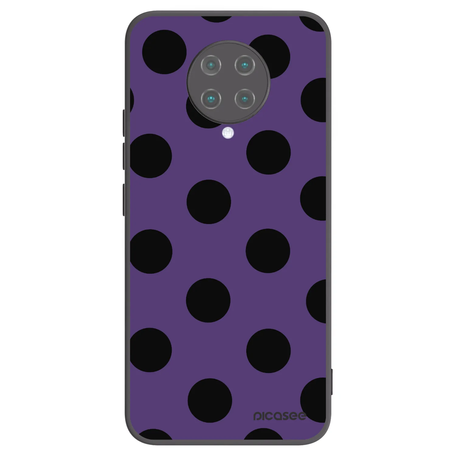 Picasee crna silikonska maskica za Xiaomi Poco F2 Pro - Big flickers 2