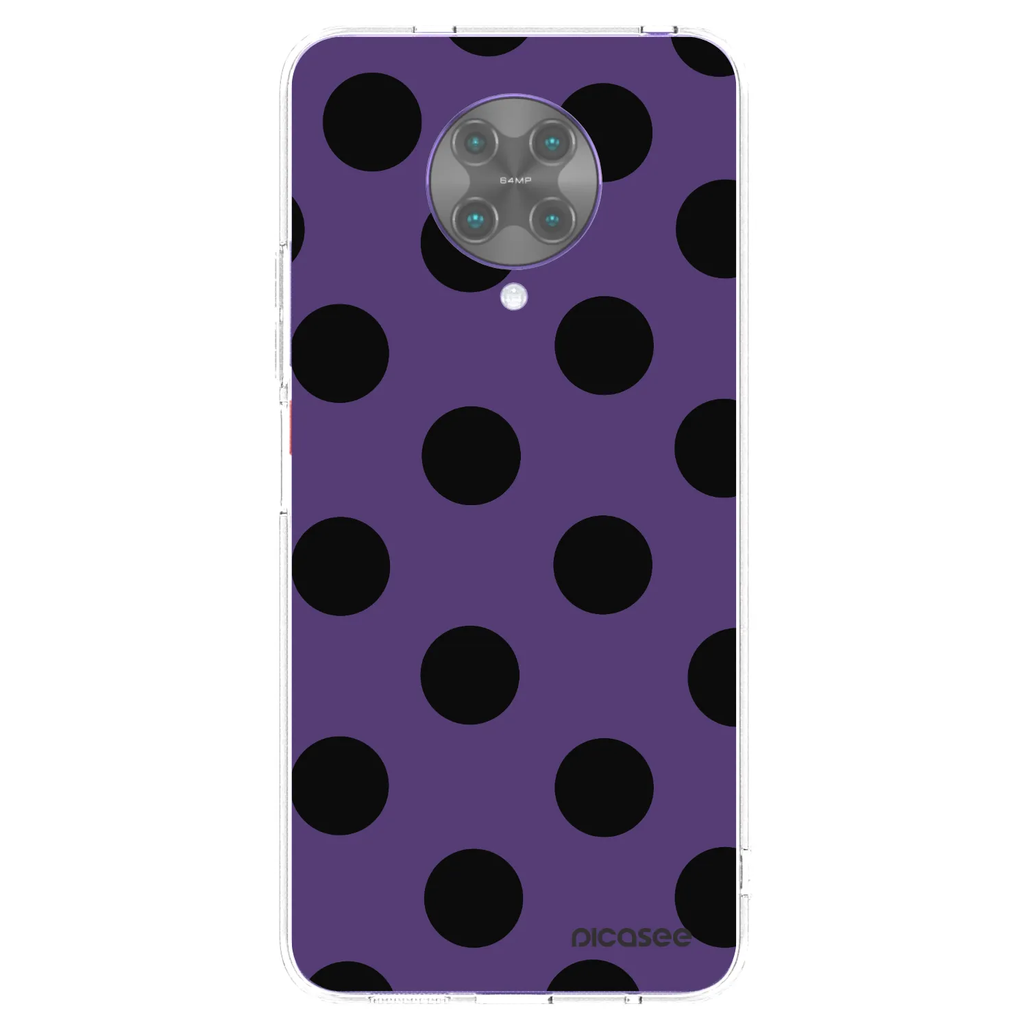 Picasee silikonska prozirna maskica za Xiaomi Poco F2 Pro - Big flickers 2