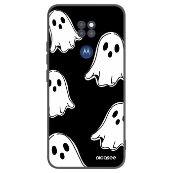 Maskica za Motorola Moto G9 Play - Black ghosts