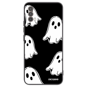 Maskica za Motorola Moto E40 - Black ghosts