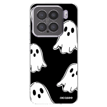 Picasee silikonska prozirna maskica za Xiaomi 15 - Black ghosts
