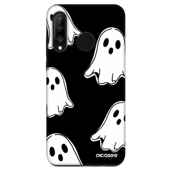 Maskica za Huawei P30 Lite - Black ghosts