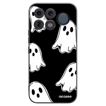 Picasee crna silikonska maskica za Xiaomi Poco F8 Ultra - Black ghosts