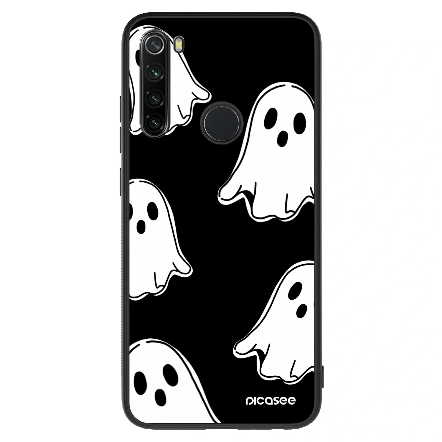Picasee ULTIMATE CASE za Xiaomi Redmi Note 8 - Black ghosts