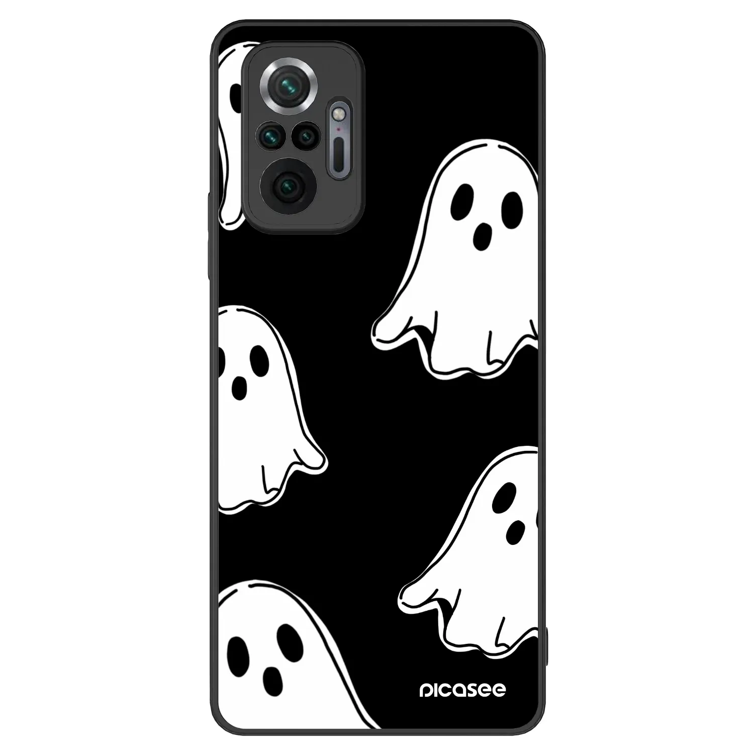 Picasee ULTIMATE CASE za Xiaomi Redmi Note 10 Pro - Black ghosts