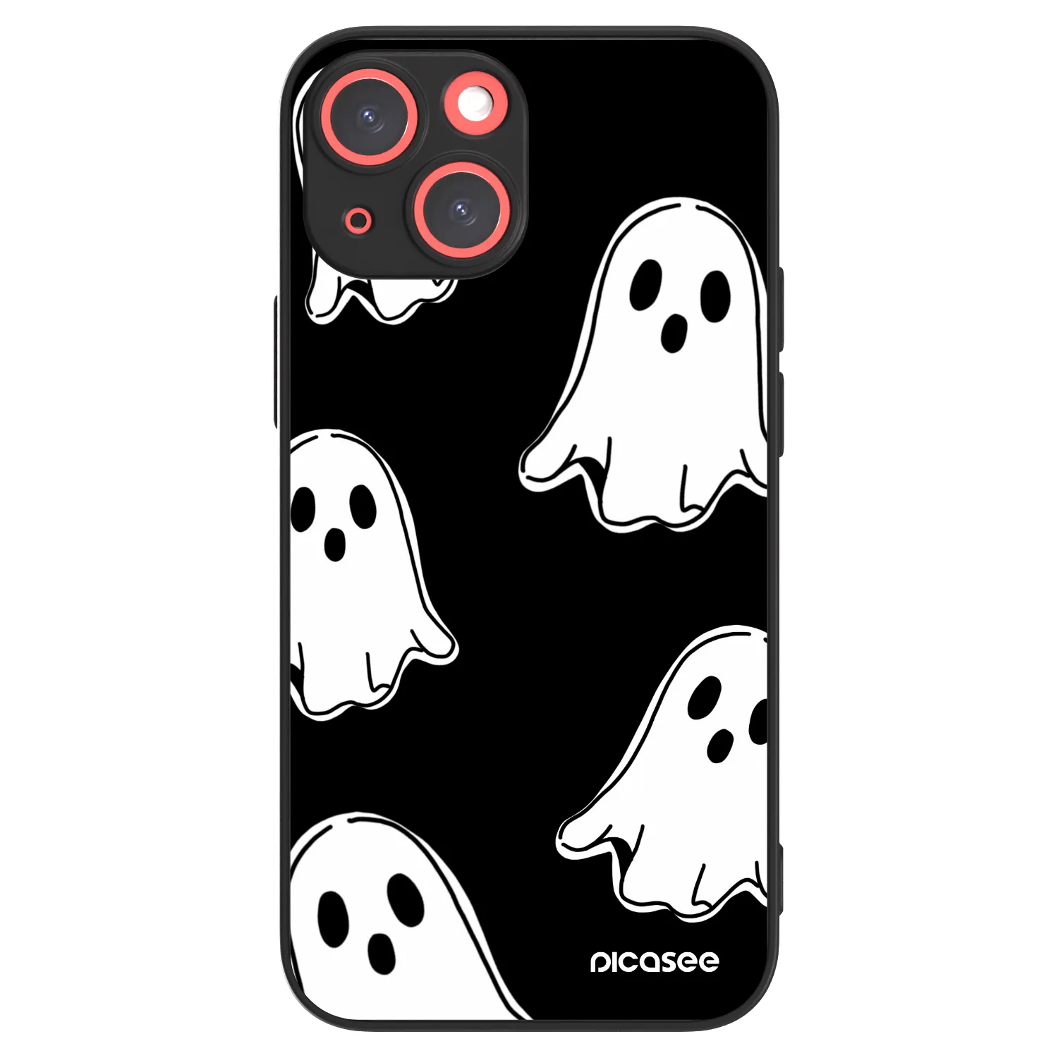 Picasee ULTIMATE CASE za Apple iPhone 13 mini - Black ghosts