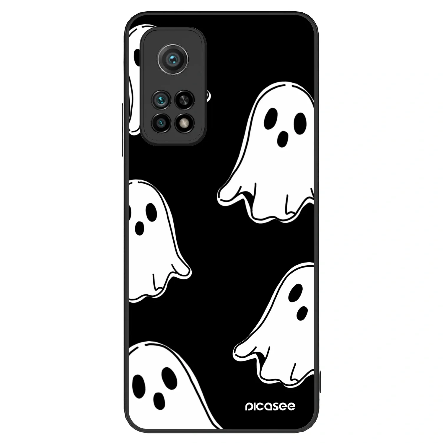 Picasee ULTIMATE CASE za Xiaomi Mi 10T - Black ghosts