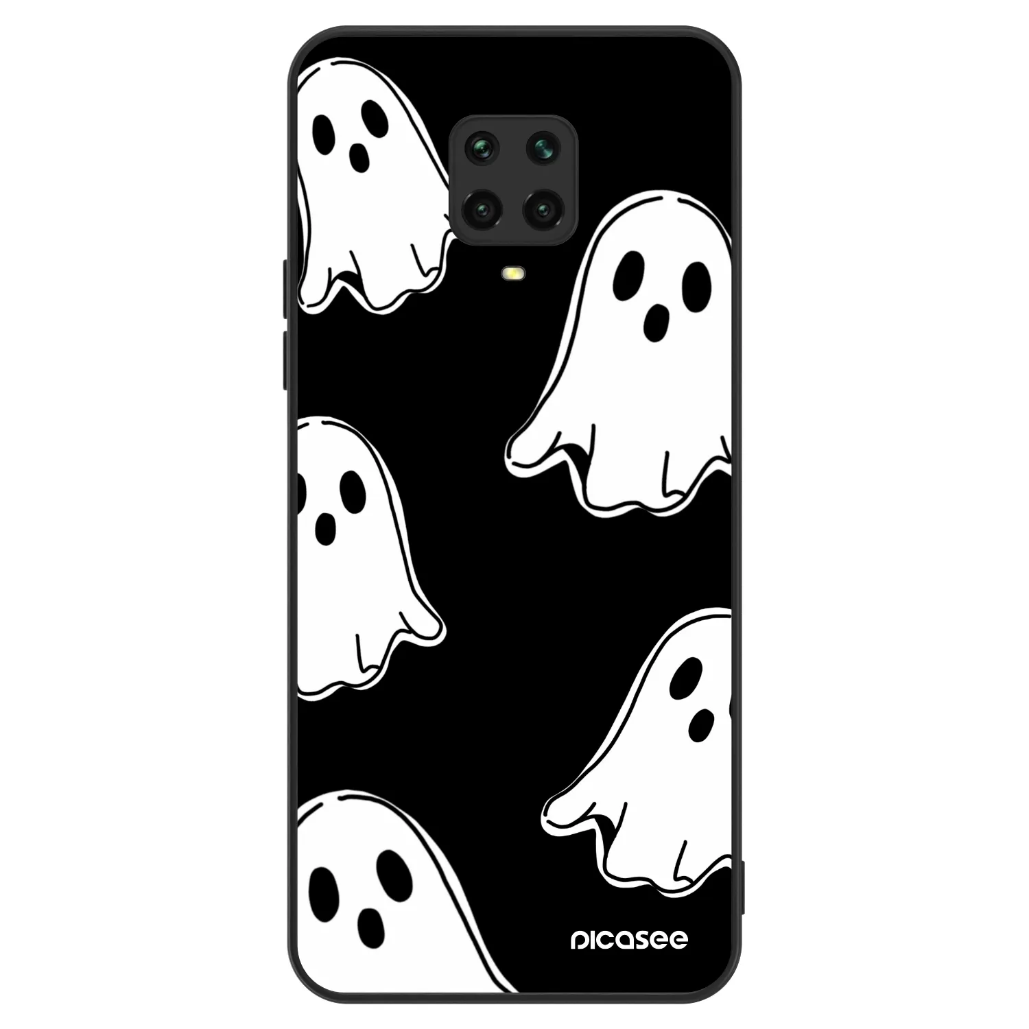 Picasee ULTIMATE CASE za Xiaomi Redmi Note 9S - Black ghosts