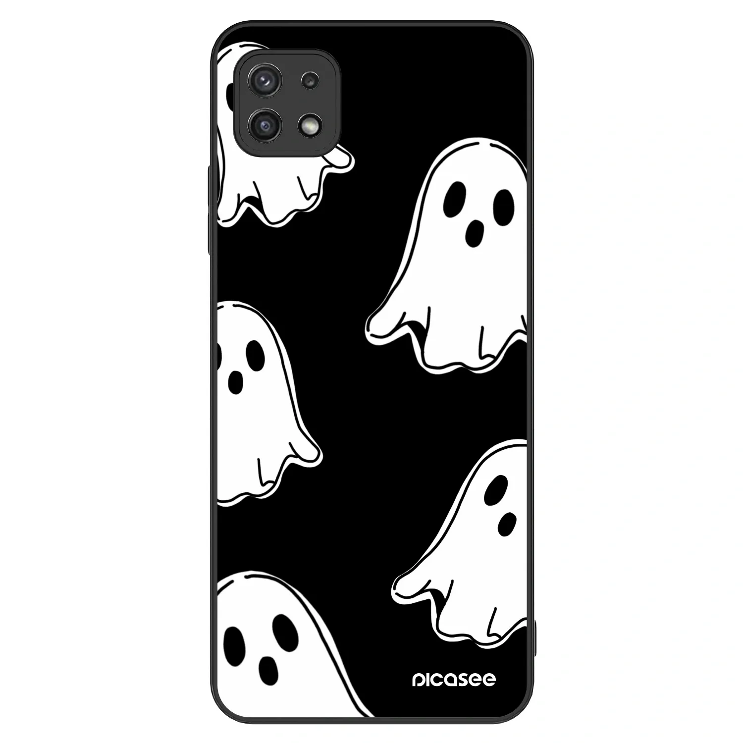 Picasee ULTIMATE CASE za Samsung Galaxy A22 A226B 5G - Black ghosts