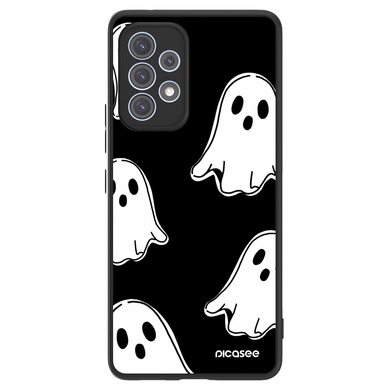 Picasee ULTIMATE CASE za Samsung Galaxy A53 5G A536 - Black ghosts