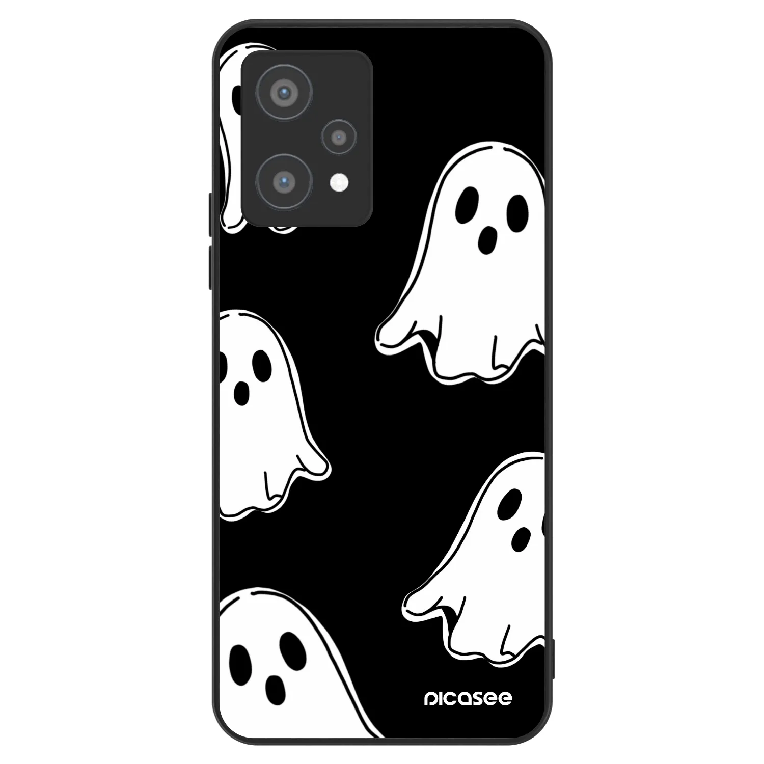 Picasee ULTIMATE CASE za Realme 9 Pro 5G - Black ghosts