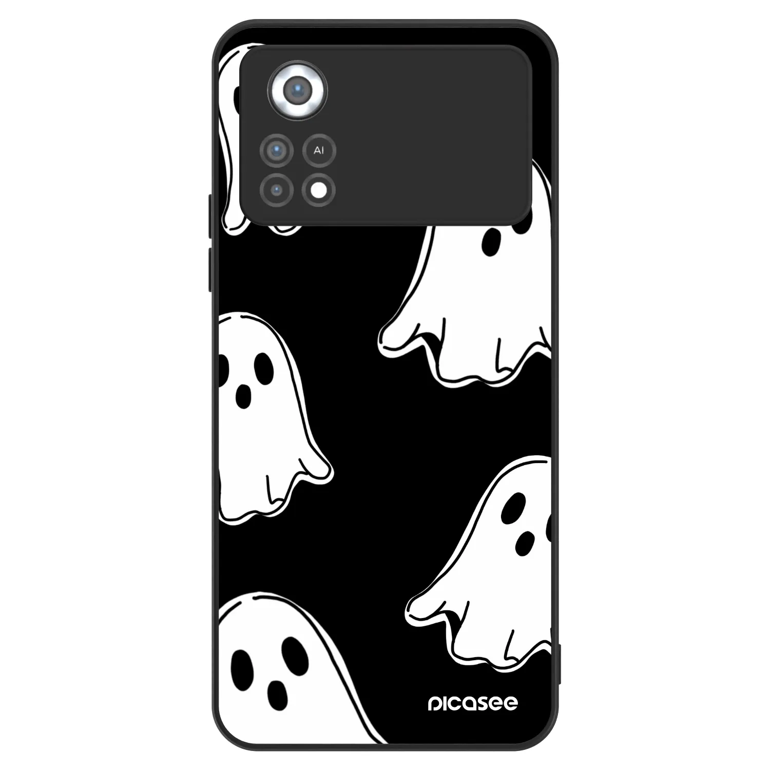 Picasee ULTIMATE CASE za Xiaomi Poco X4 Pro 5G - Black ghosts