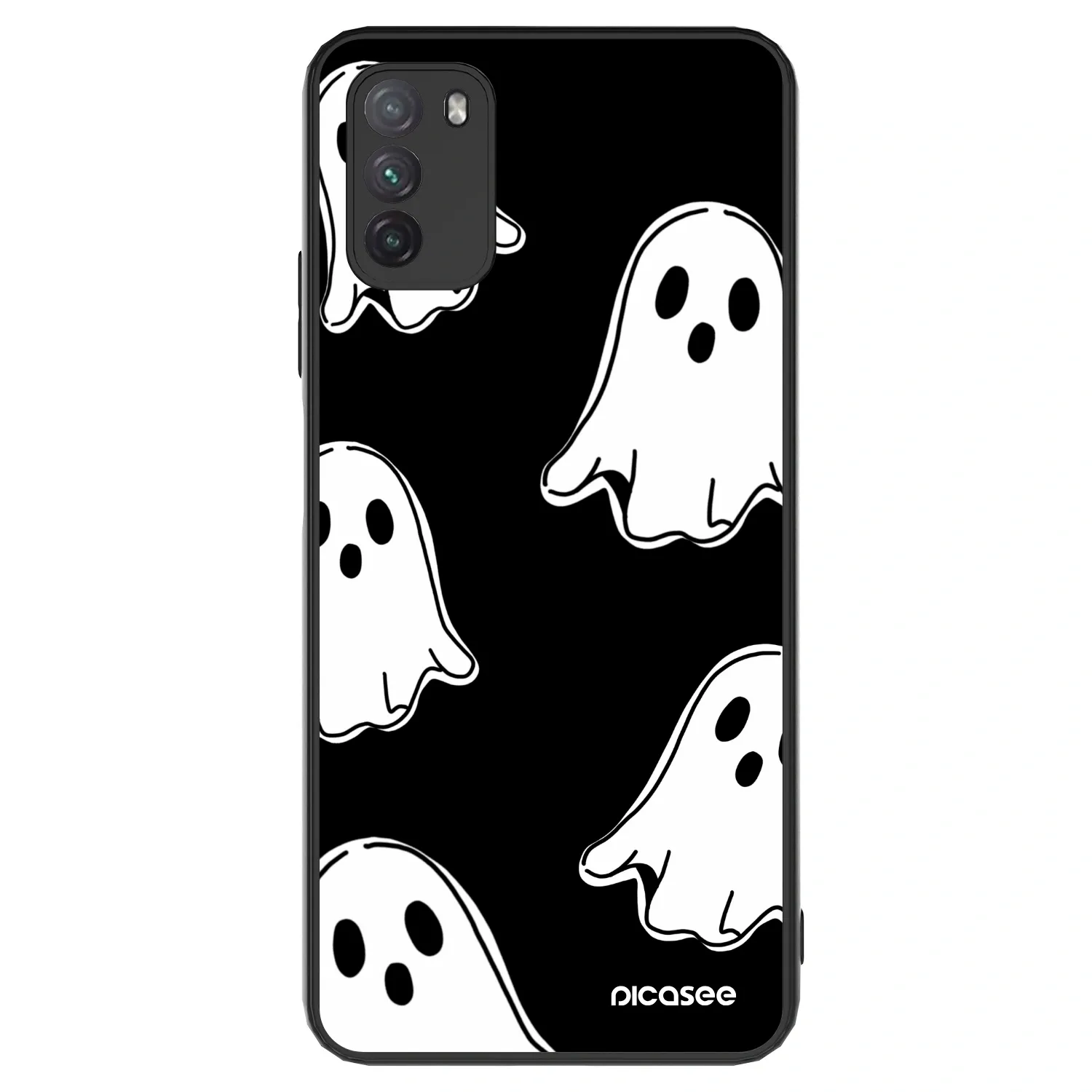 Picasee ULTIMATE CASE za Xiaomi Poco M3 - Black ghosts