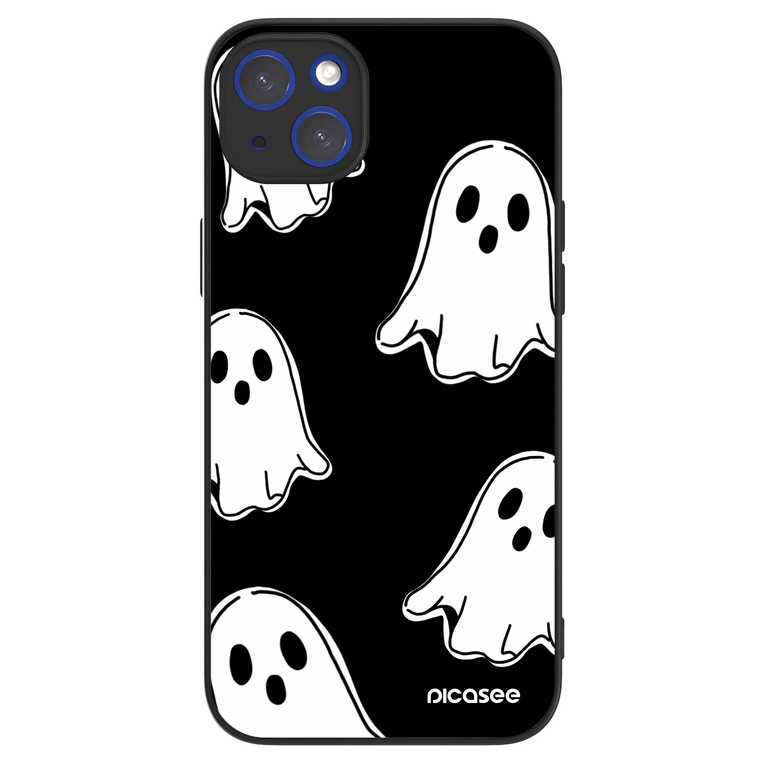 Picasee ULTIMATE CASE MagSafe za Apple iPhone 14 Plus - Black ghosts