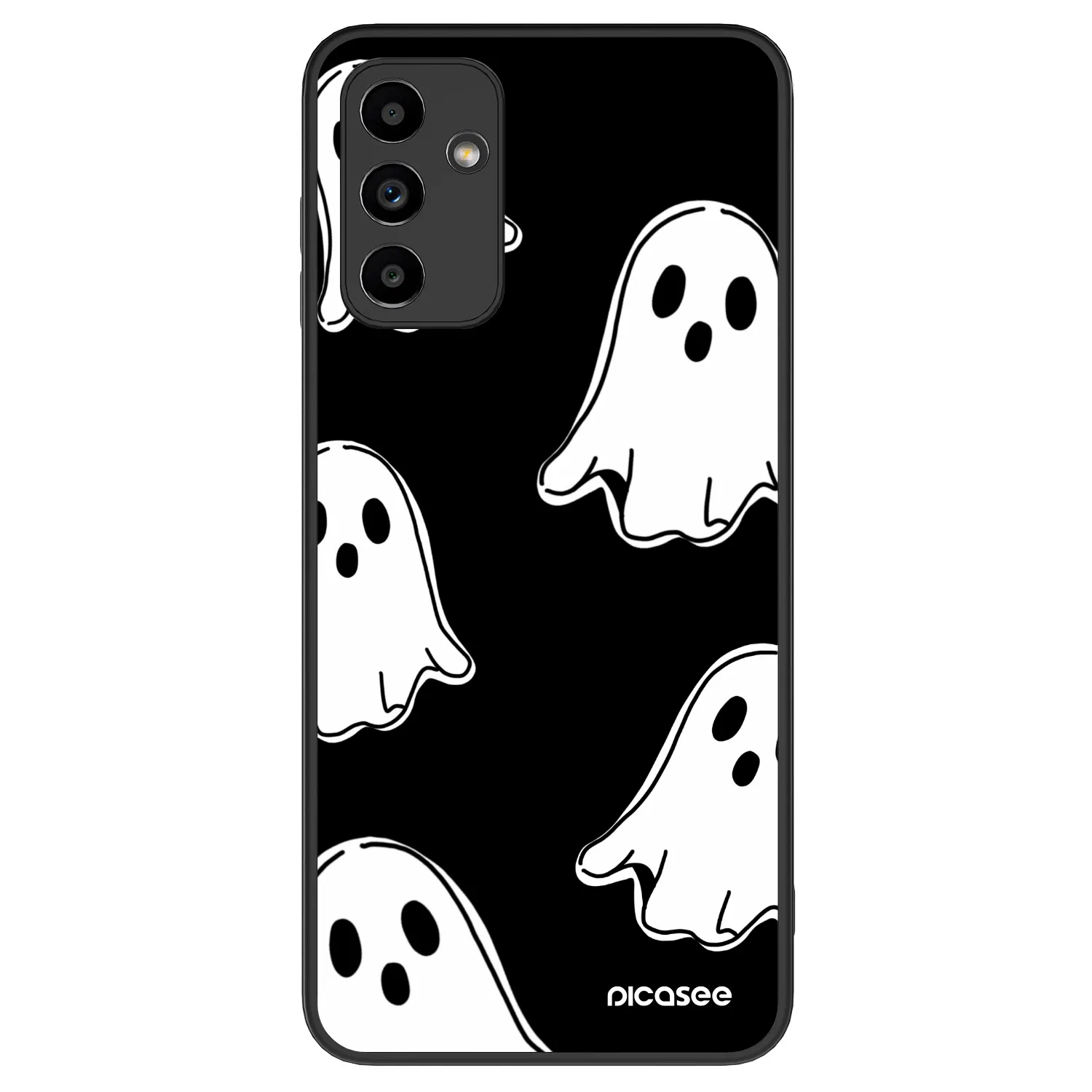 Picasee ULTIMATE CASE za Samsung Galaxy A04s A047F - Black ghosts