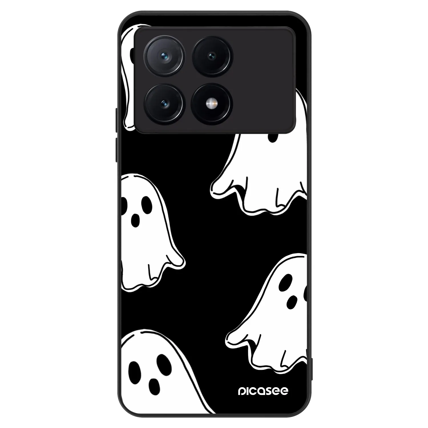 Picasee ULTIMATE CASE za Xiaomi Poco X6 Pro - Black ghosts