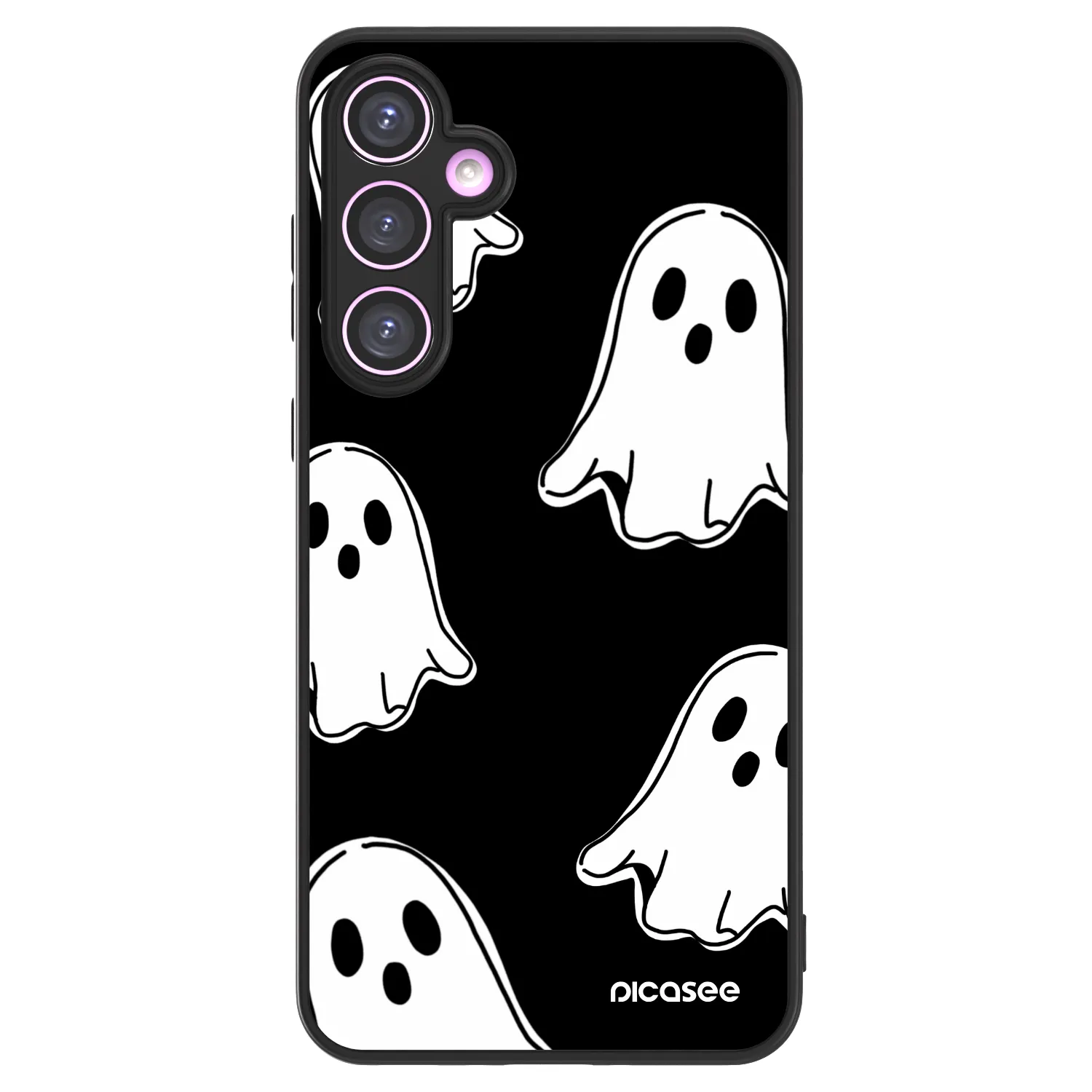 Picasee ULTIMATE CASE za Samsung Galaxy A35 5G A356B - Black ghosts