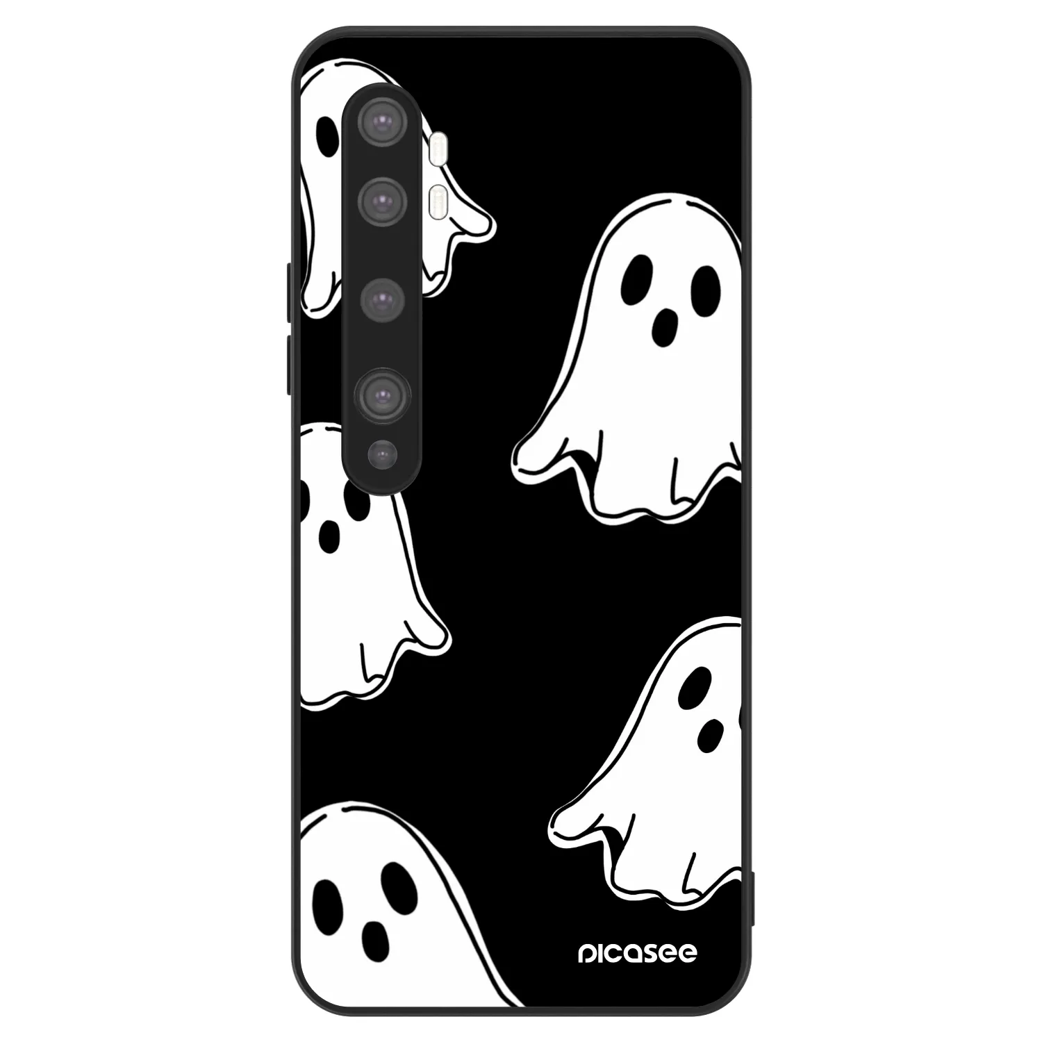 Picasee ULTIMATE CASE za Xiaomi Mi Note 10 (Pro) - Black ghosts