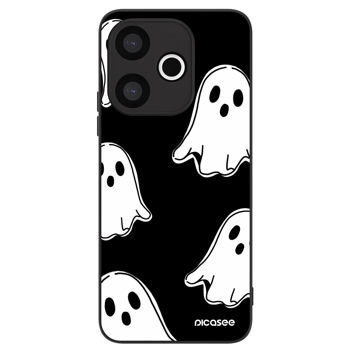 Picasee ULTIMATE CASE za Xiaomi Redmi 13 4G - Black ghosts
