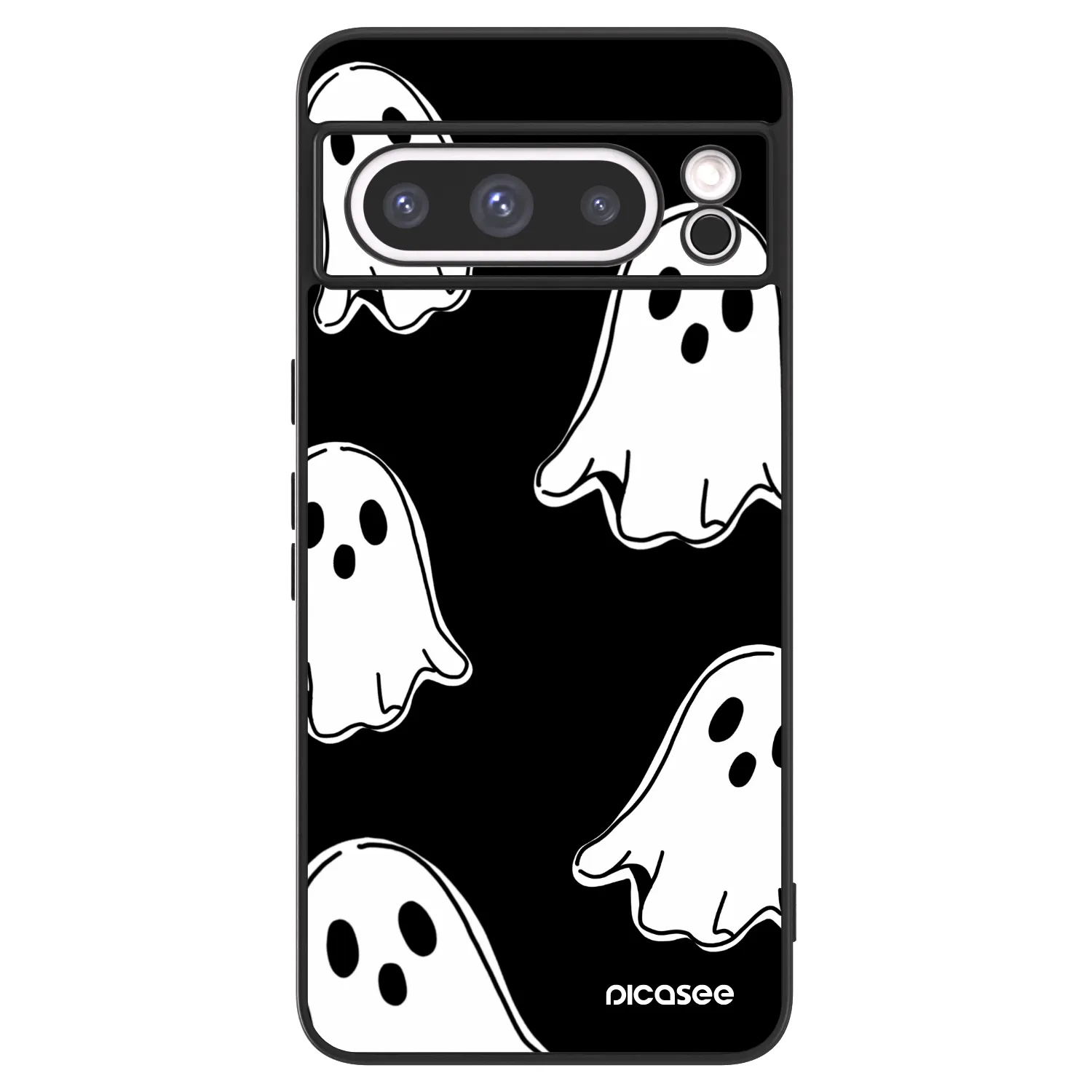Picasee ULTIMATE CASE za Google Pixel 8 Pro - Black ghosts