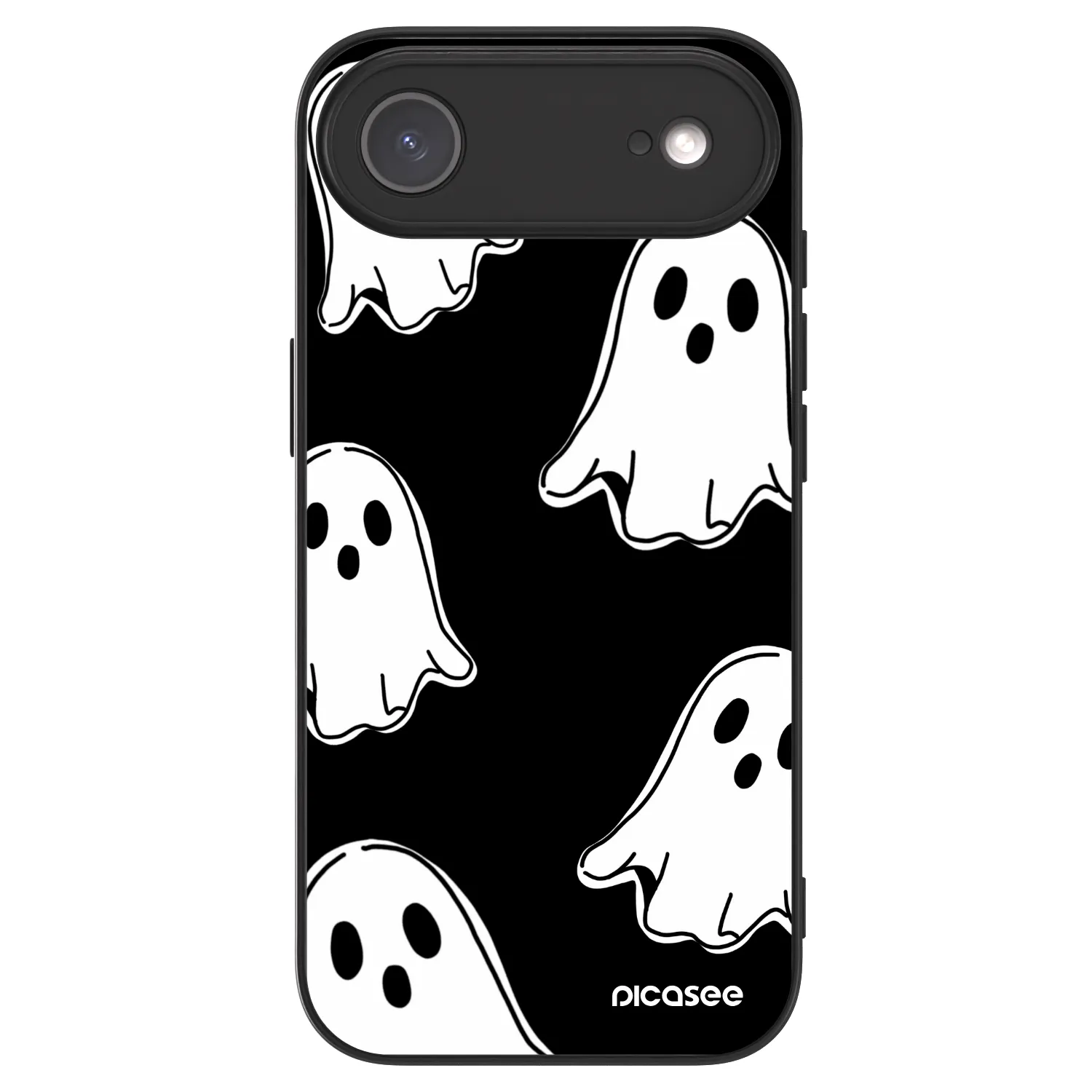 Picasee ULTIMATE CASE MagSafe za Apple iPhone Air - Black ghosts