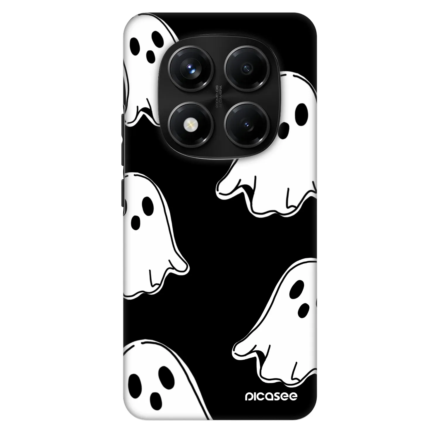 Picasee Fashion Case za Xiaomi Redmi Note 14 Pro+ 5G - Black ghosts
