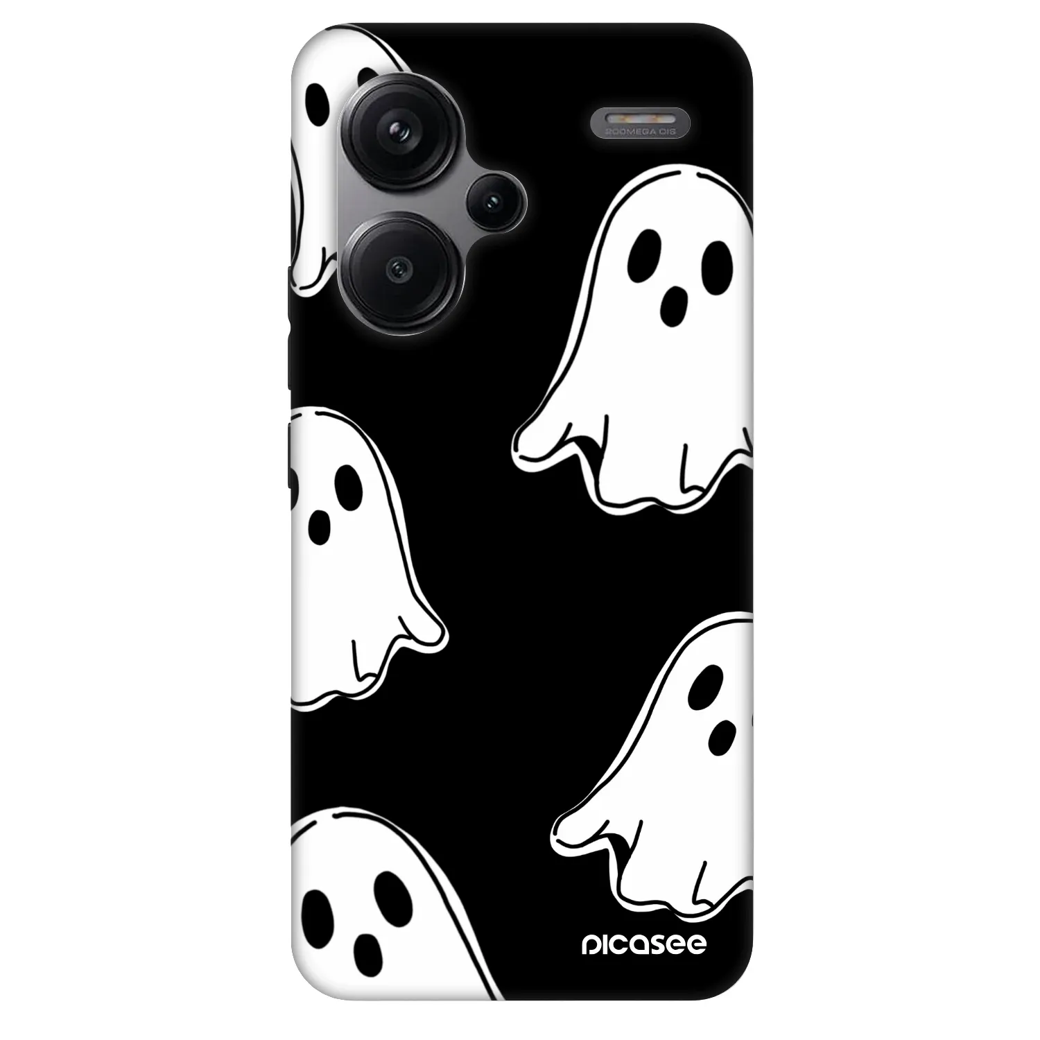 Picasee Fashion Case za Xiaomi Redmi Note 13 Pro+ 5G - Black ghosts