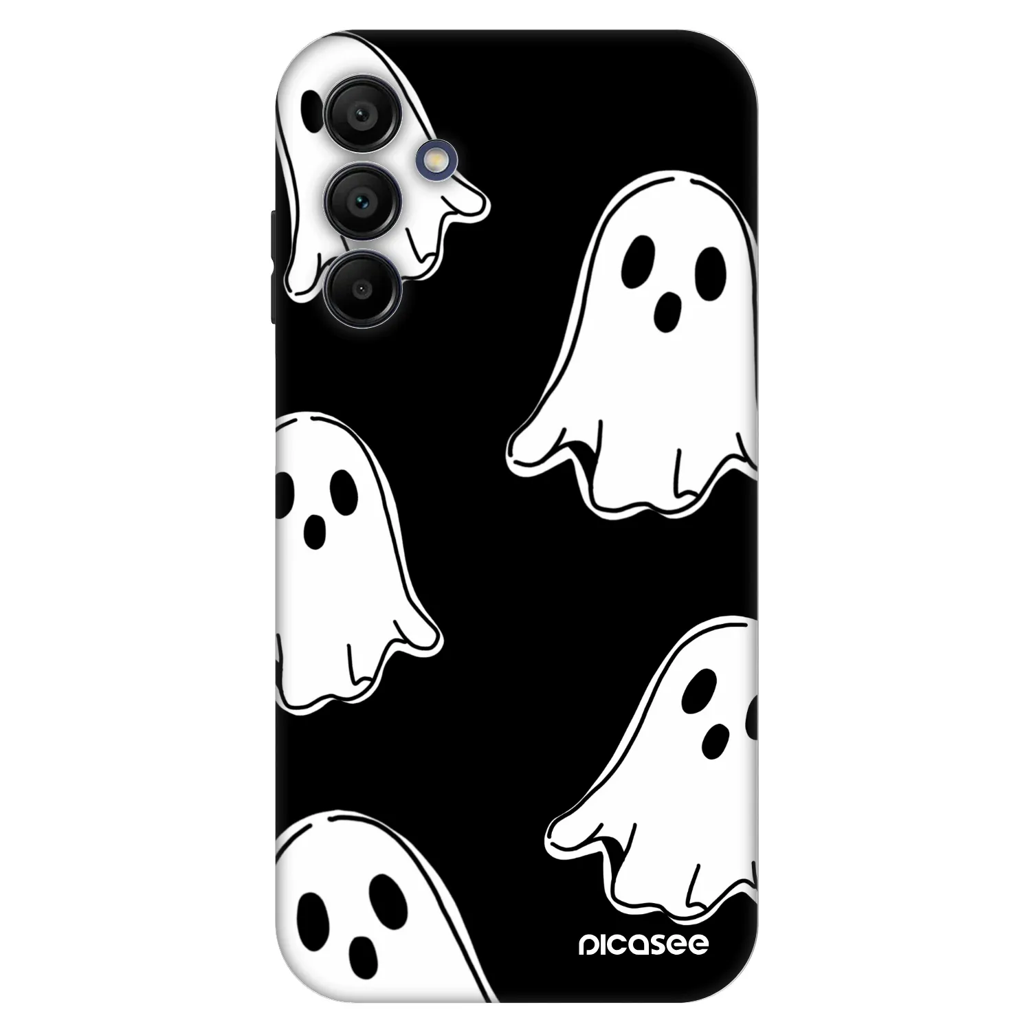 Picasee Fashion Case za Samsung Galaxy A15 A156B 5G - Black ghosts