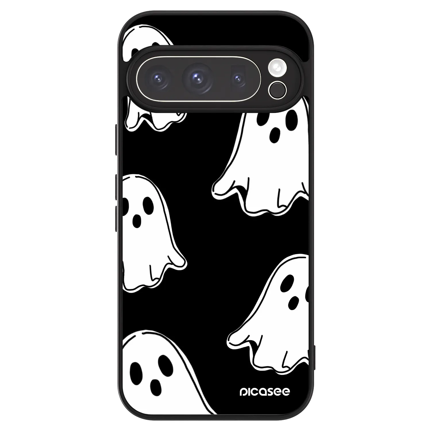Picasee ULTIMATE CASE za Google Pixel 9 Pro XL - Black ghosts